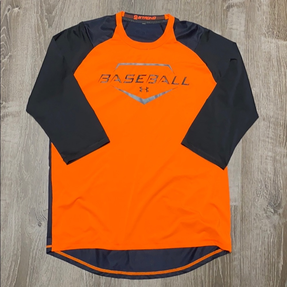 Under Armor 3/4 Baseball Tee